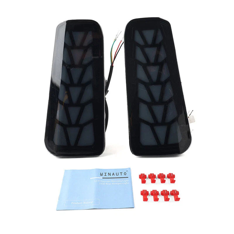 Toyota Vellfire Alphard Rear Bumper DRL Turn Signal Brake Lamp (2015-2020)