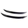 2 x Black Car Wheel Eyebrow Arch Trim Lips Fender Flares