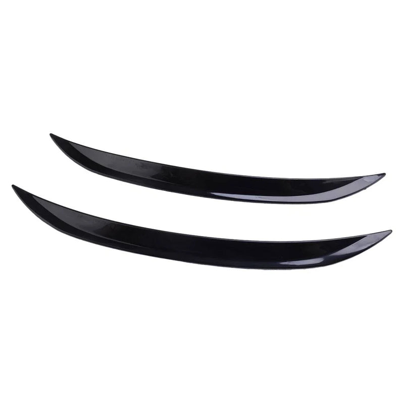 2 x Black Car Wheel Eyebrow Arch Trim Lips Fender Flares