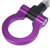 BMW 325i 335i Purple Aluminum Tow Hook Towing Eye Front Bumper