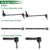 Dodge Journey 6 x Front Suspension Kit Tie Rod End Sway Bar Link