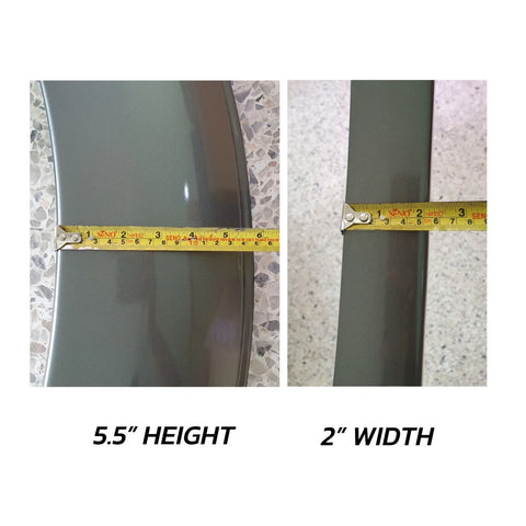 Nissan Navara Front Grey K21 Fender Flares (2021-2022)