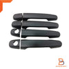 Toyota Hilux Vigo Fortuner Yaris Matte Black 4 Door Handle Cover Trim (05-15)