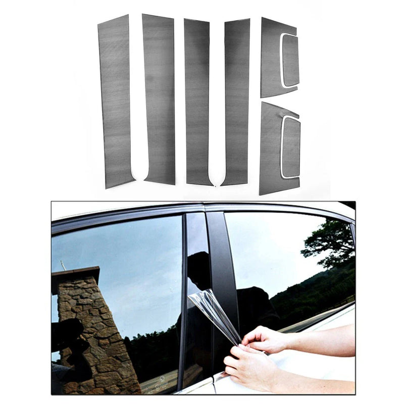 Honda HR-V 8x Black PC Side Door Casement Pillar Cover Trim (2016–2020)