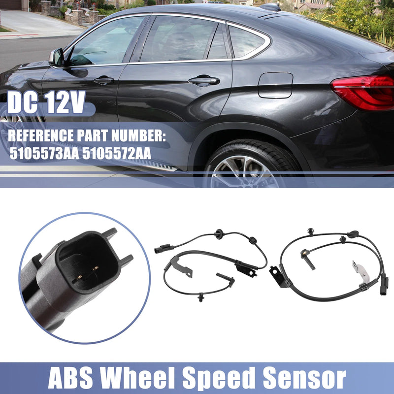 Jeep Compass ABS Sensor Set Front Left Right (2007-2017)