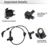 Chevrolet Silverado 2500 HD ABS Wheel Speed Sensor (2011-2019)