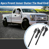 Ford Explorer 4pcs Front Inner Outer Tie Rod Ends (2002-2003)