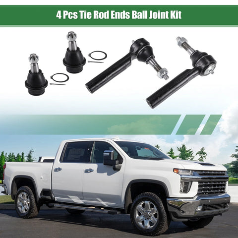 Chevrolet Tahoe 4pcs Front Suspension Kit Tie Rod End