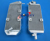 Suzuki RM125 (1992-1995)  2-Stroke Aluminum Radiator & Black Hose