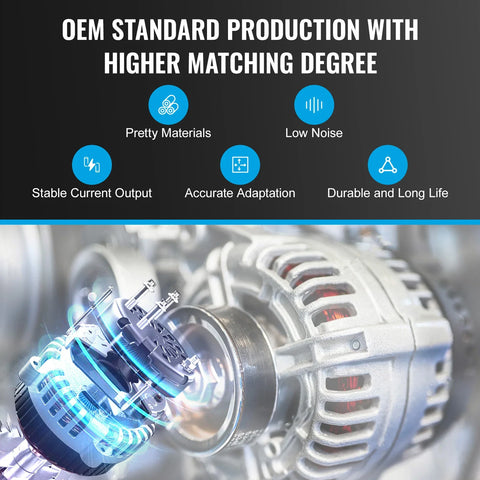 Nissan Patrol GQ TD42, Navara D22 TD25 TD27 Diesel Alternator (88-03)