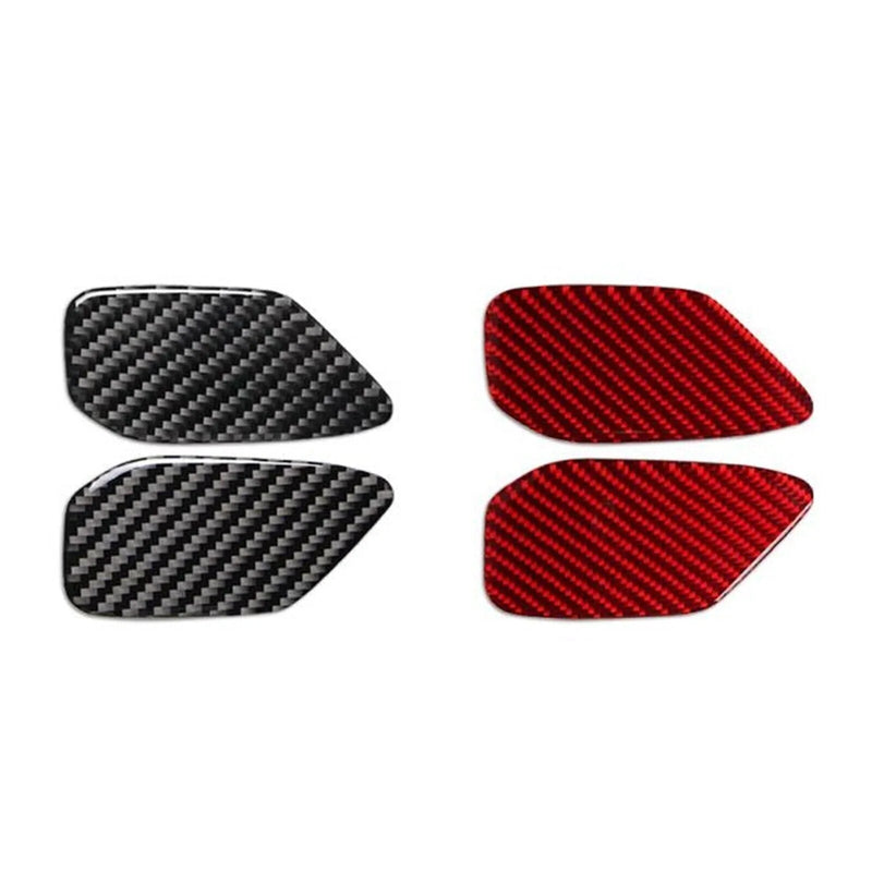 Chevrolet Camaro (2016-2024) Carbon Fiber Black 2 x Door Bowl Panel Covers