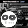 Jeep Wrangler JK JKU JL JLU JT Antenna Base Cover (2007-2023)
