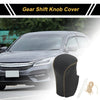 Honda Accord 2008-2012 Black Beige Faux Leather Gear Shift Knob Cover