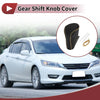 Honda Accord 2008-2012 Black Yellow Leather Gear Shift Knob Cover