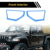 Jeep Wrangler JL JLU (2018-2024) Light Blue A Pillar Speaker Cover Trim
