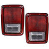 2Pc Tail Light Set For 2007-2018 Jeep Wrangler Left and