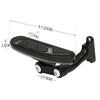 Harley Electra Glide FLHT Black Passenger Floorboard Mount (1993-2025)