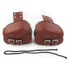 Harley Sportster Dyna Universal PU Leather Saddle Bags