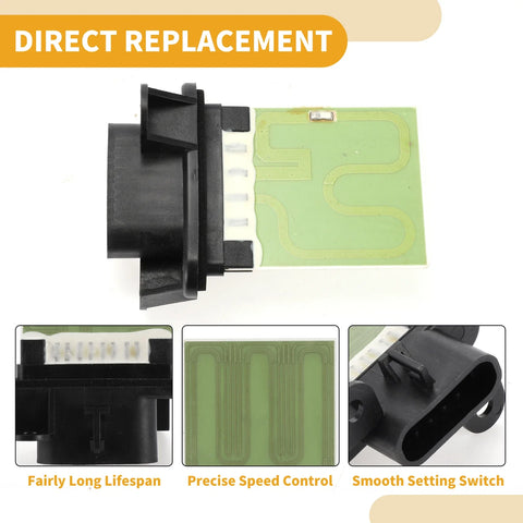 Chevrolet Cavalier L4 2.2L HVAC Blower Motor Resistor (1995 - 2002)
