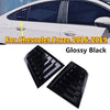 Chevrolet Cruze 2 x Glossy Black Vent Scoop Louver Trim (2016–2019)