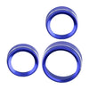 Dodge Durango 3 x Blue Air Condition Audio Switch Knob Trim Rings (2014-2019)