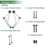Nissan Maxima 10 x Front Stabilizer Bar Links & Lower Control Arms