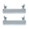 Nissan Patrol 4pc Front/Rear Left Right Door Handle Chrome (1988–1997)