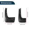 Toyota Highlander Mud Flaps Splash Guards 1 Set (2015-2020)