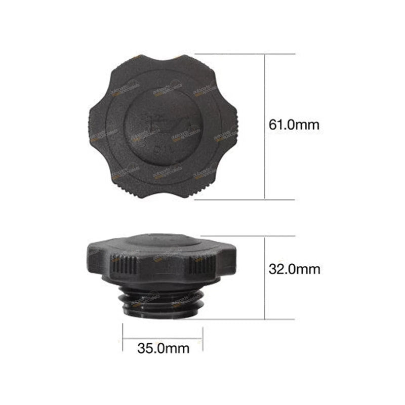 Kia K2700 2.7L Engine Oil Filler Cap (2002 - 2008)