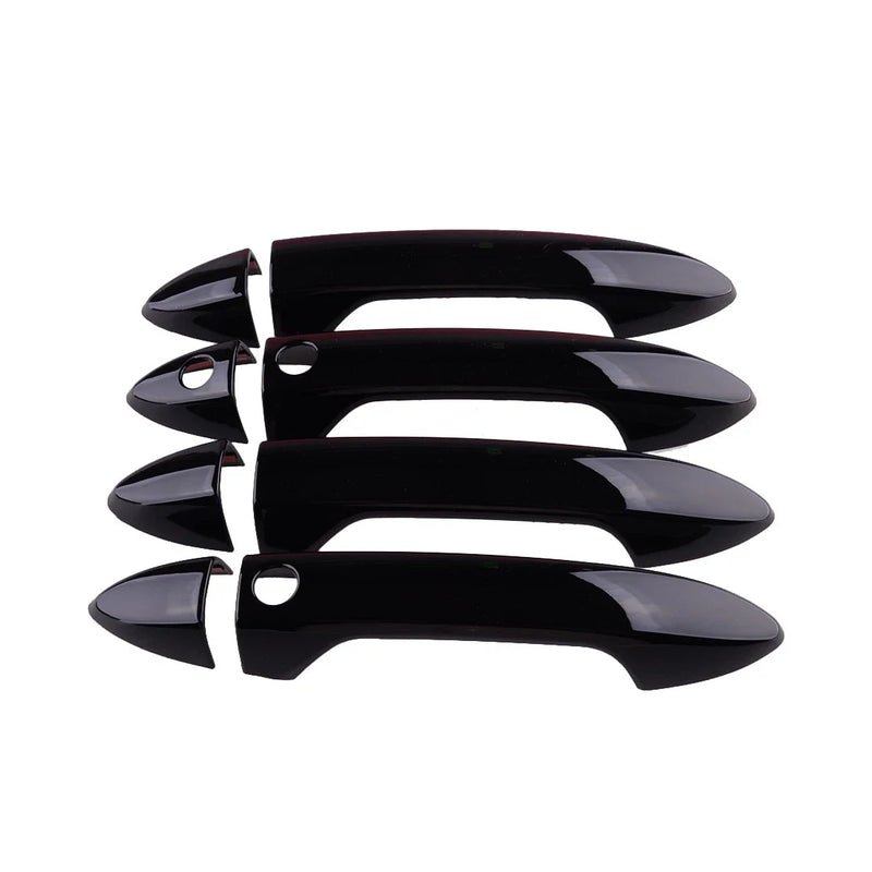 Honda Accord Black Exterior Door Handle Trim Covers (2013-2017)