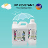 Art DIY UV Crafts Glass Coating 3KG Epoxy Resin AB 2:1 Kit