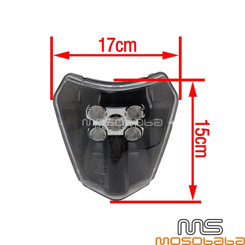 KTM EXC XCF XCW TE TC FE 250 300 350 Off-Road LED Headlight (2003-2023)