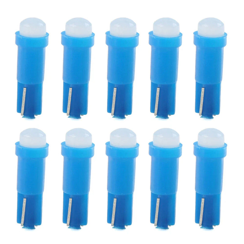 Car Blue Light T5 1 SMD Dashboard Gauge Lamp Bulb