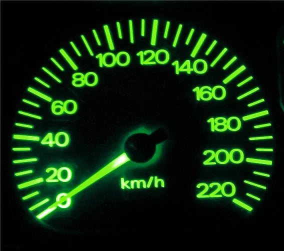 Mazda RX2 RX3 Green LED Dash Instrument Cluster Light Upgrade Kit