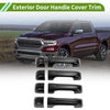 Dodge Ram 1500 (2019-2024) Carbon Fiber Exterior Door Handle Cover Trim