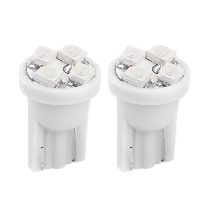 Instrument Cluster Lights 20pc T10 W5W 194 168 2825 4SMD 1252 LED Bulbs