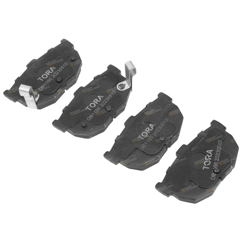 Nissan Pintara U12 Rear Disc Brake Pads Set 4cyl KA24E 2.4L (1989-1992)