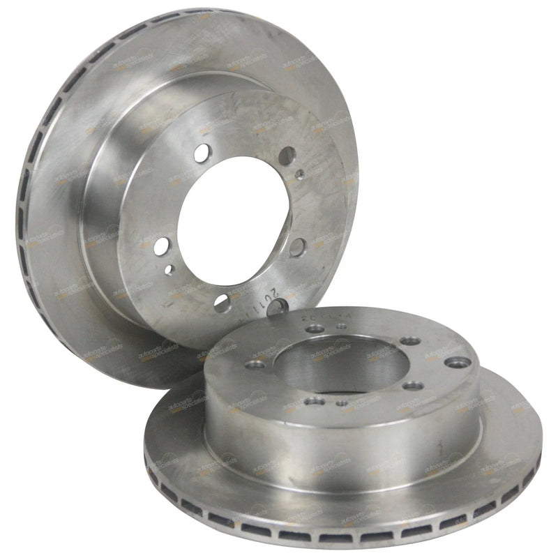 Mitsubishi Magna TS V6 ABS Sedan Rear Disc Brake Rotors (1994 - 1996)