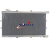 Aluminum Universal Radiator Heat Exchanger Water to Air Intercooler + Cap