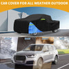 Chevrolet Silverado Oxford Cloth Black Waterproof Car Cover