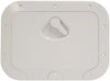 Nuova Rade 375x275 x2 Caravan RV Access Hatch Recessed Handle White