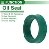 Car Oil Seal 22x28x8mm TPU Seal Ring High Pressure Green 5 Pcs
