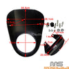 Harley FXD XL1200 FXR 5 3/4" Headlight Fairing Mask