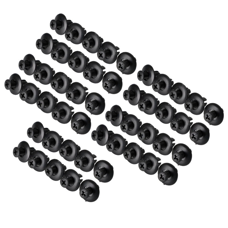 Motorcycle, Car, Scooter, ATV 50 x 8mm Mounting Fairing Clips