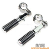 Honda Harley Dyna 1 1/4" Engine Crash Bar Foot Pegs