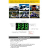Motorcycle HUD Head-Up Display Digital Speedometer