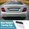 Mercedes E-Class (2017-2020) White Rear Bumper Tow Hook Cap
