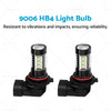 Car 6500K White 9006 HB4 LED Fog Light Headlight Bulbs