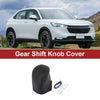 Honda HR-V 2023-2024 Black Blue Faux Leather Gear Shift Knob Cover