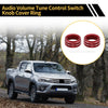 Toyota Tacoma Red Audio Volume Tune Switch Knob Cover Ring (2020-2023)